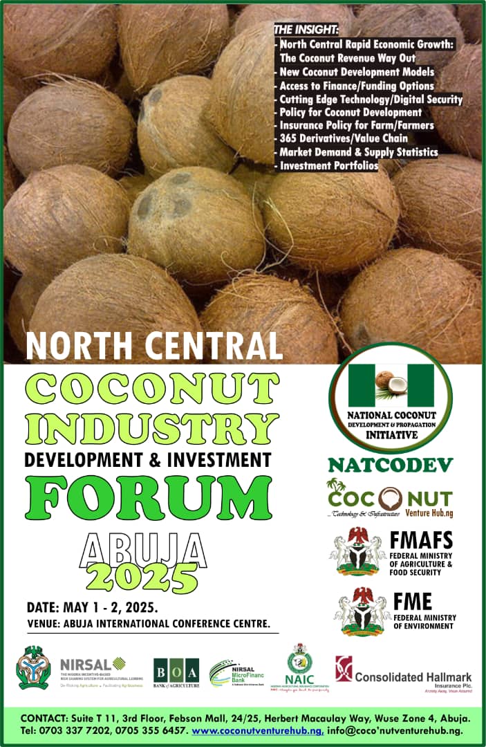 North Central Coconut  Industry Development & Investment Forum.