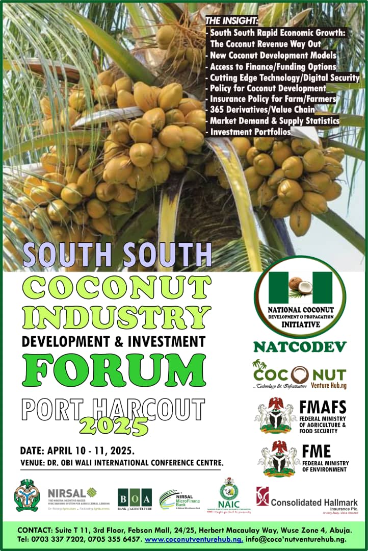 South South Coconut  Industry Development & Investment Forum.